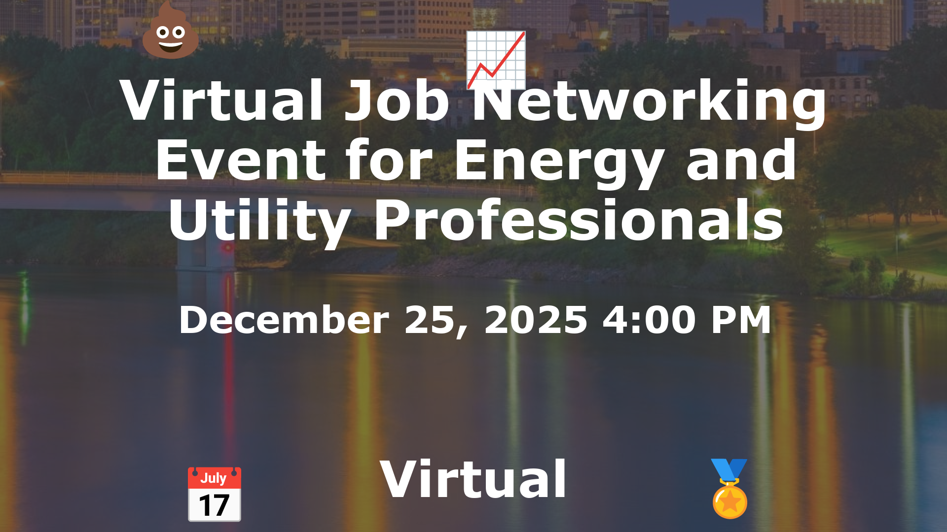 Virtual Job Networking Event for Energy and Utility Professionals event image